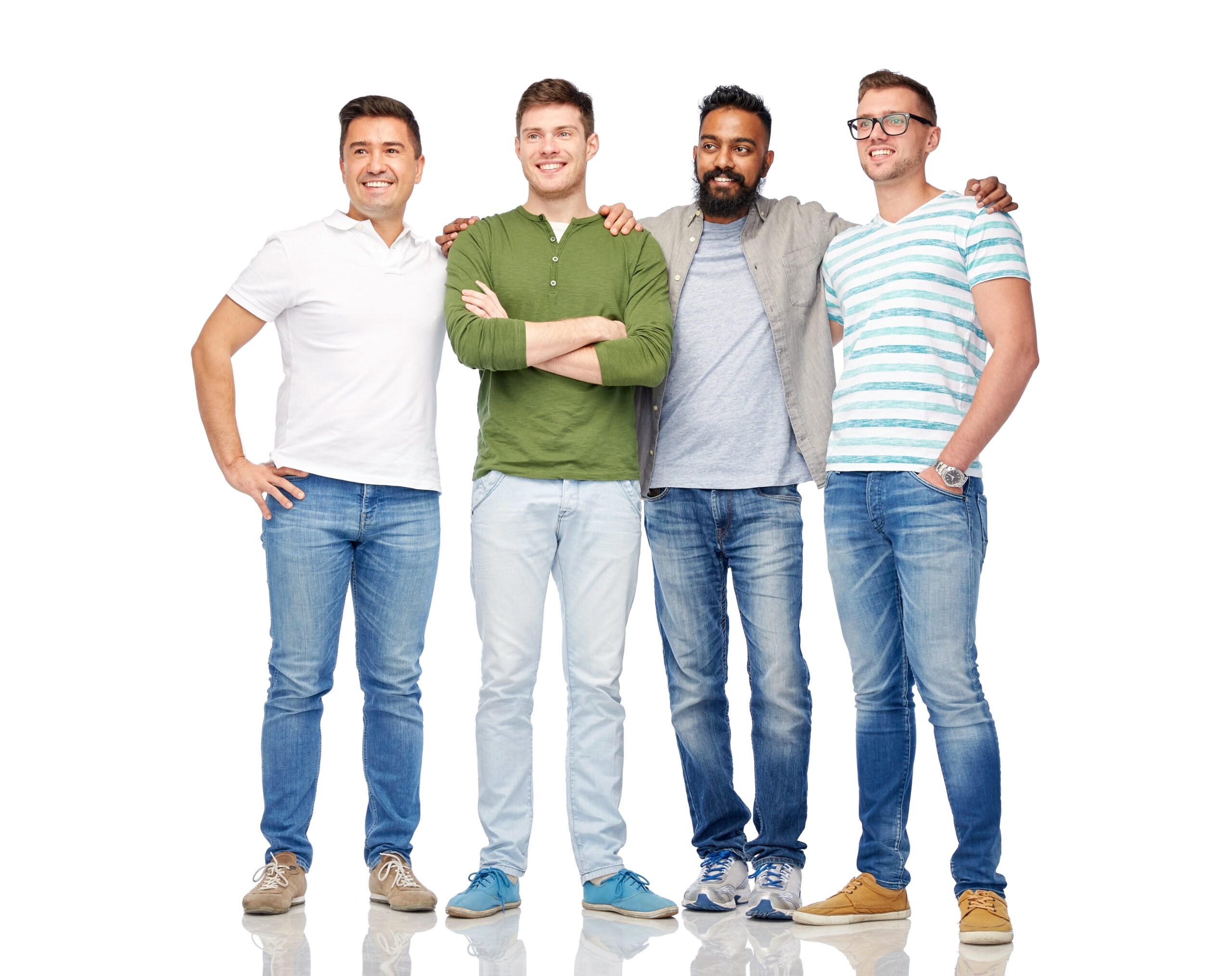 Men's therapy group — men in circle together at Aurora Village men's workshop with Jason Koenigbaur