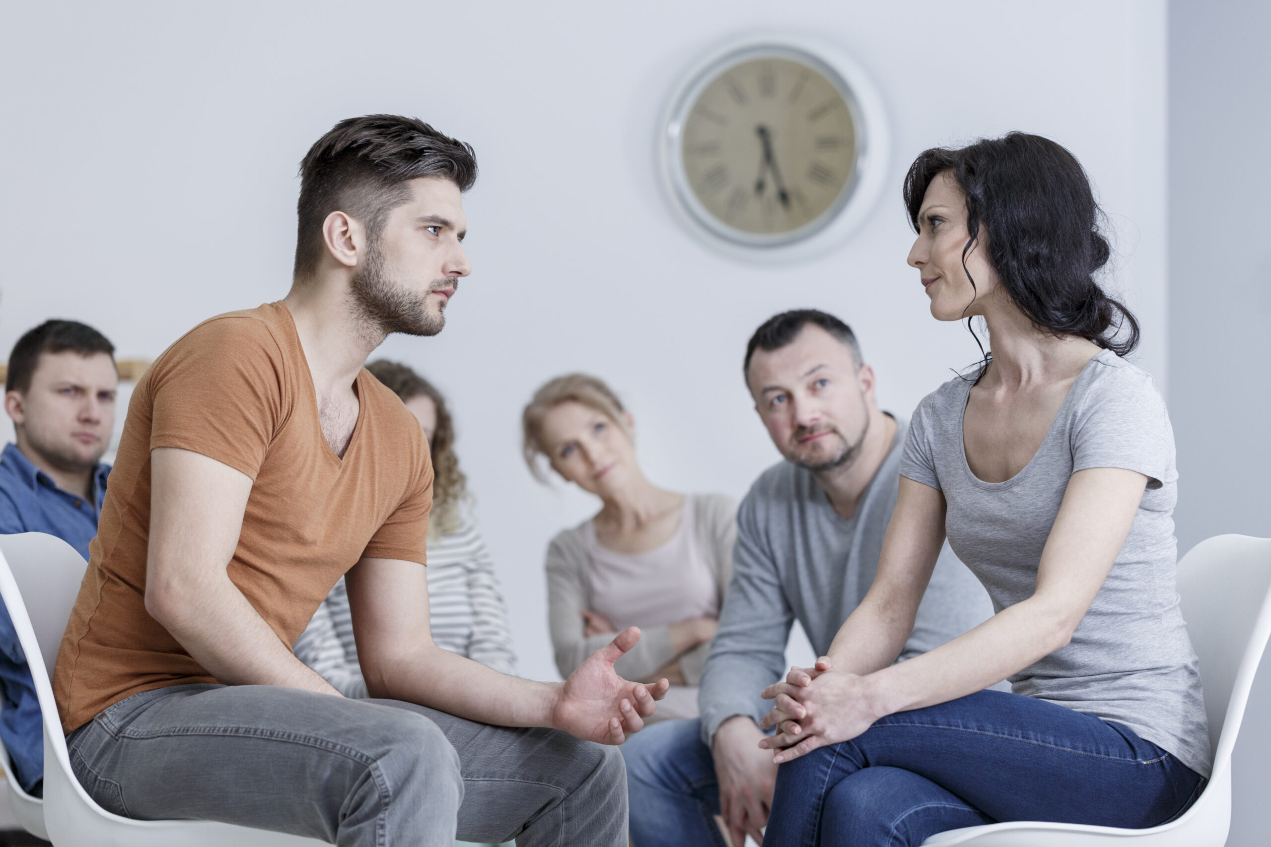 Couples workshop — men and women together at Aurora Village intensive weekend